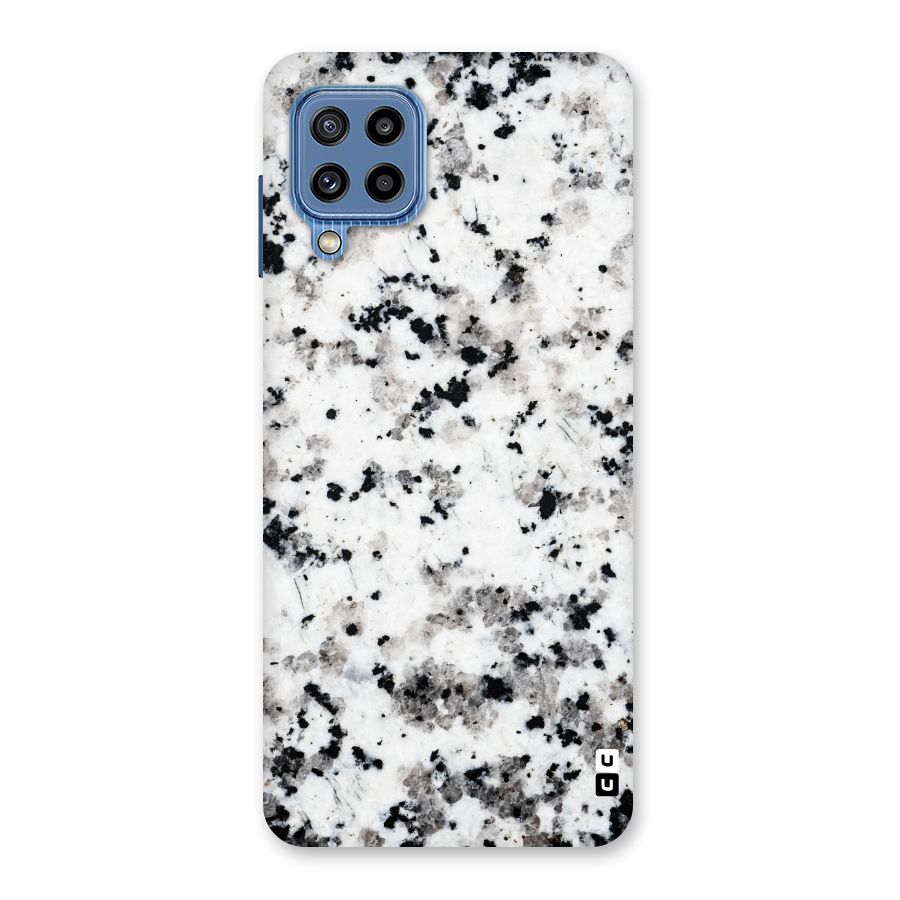 Charcoal Spots Marble Back Case for Galaxy M32
