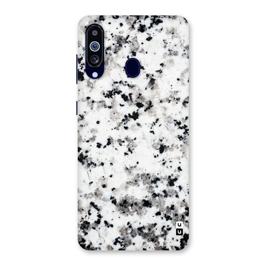 Charcoal Spots Marble Back Case for Galaxy M40