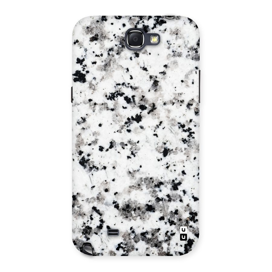 Charcoal Spots Marble Back Case for Galaxy Note 2