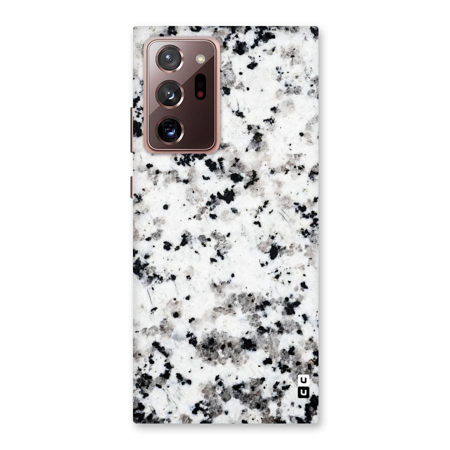Charcoal Spots Marble Back Case for Galaxy Note 20 Ultra