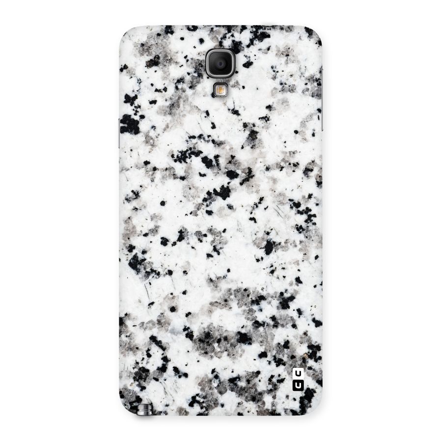 Charcoal Spots Marble Back Case for Galaxy Note 3 Neo