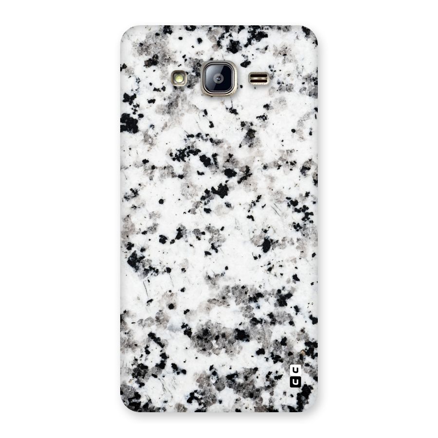 Charcoal Spots Marble Back Case for Galaxy On5