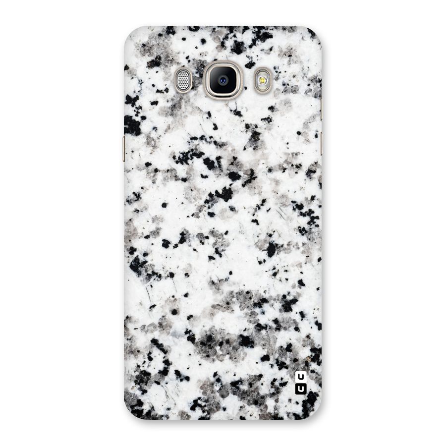 Charcoal Spots Marble Back Case for Galaxy On8
