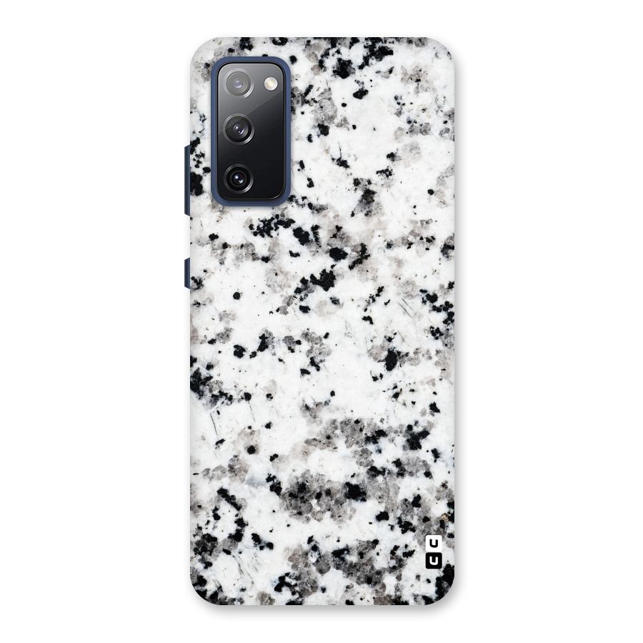 Charcoal Spots Marble Back Case for Galaxy S20 FE