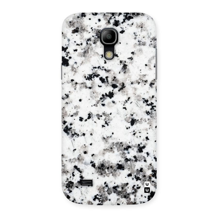 Charcoal Spots Marble Back Case for Galaxy S4 Mini