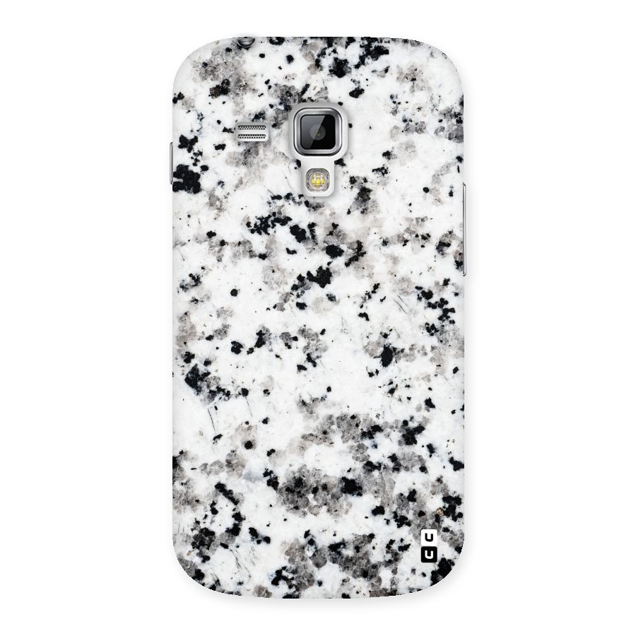 Charcoal Spots Marble Back Case for Galaxy S Duos