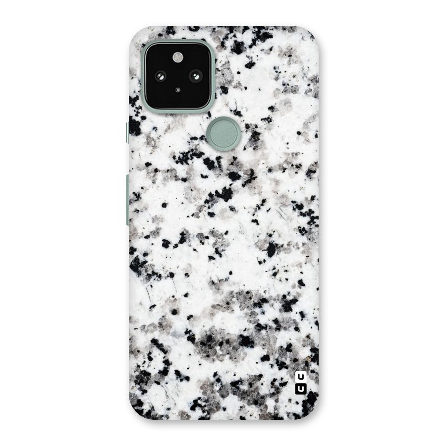 Charcoal Spots Marble Back Case for Google Pixel 5