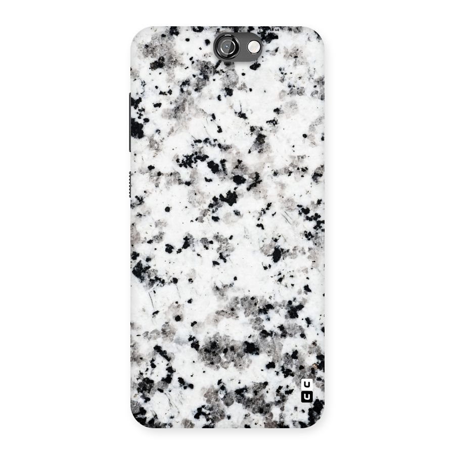 Charcoal Spots Marble Back Case for HTC One A9