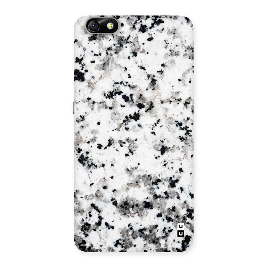 Charcoal Spots Marble Back Case for Honor 4X