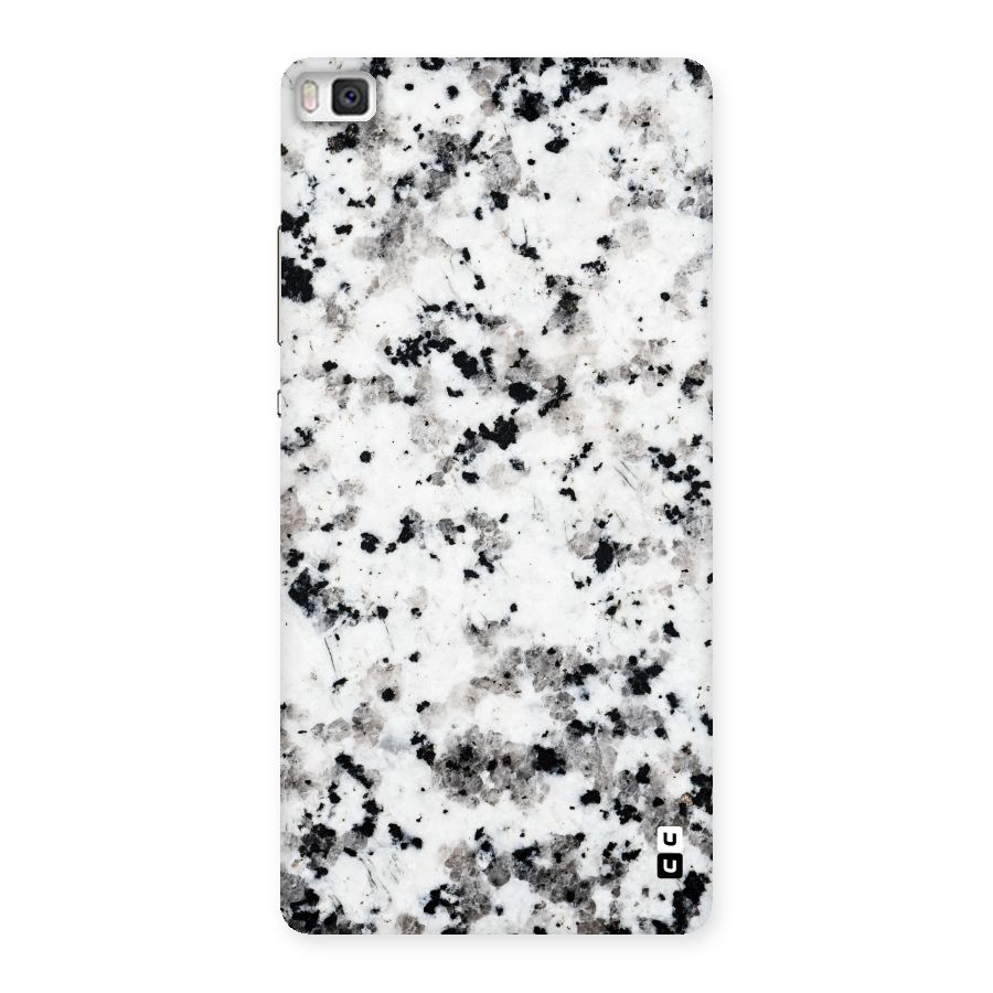 Charcoal Spots Marble Back Case for Huawei P8