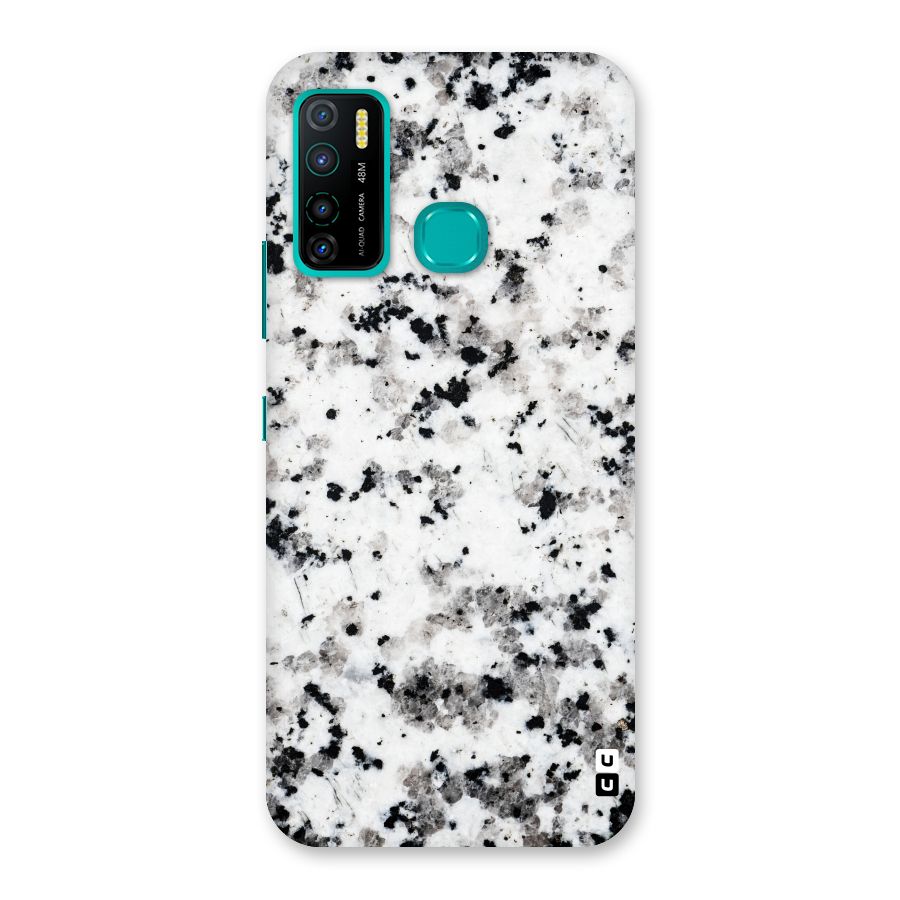 Charcoal Spots Marble Back Case for Infinix Hot 9 Pro