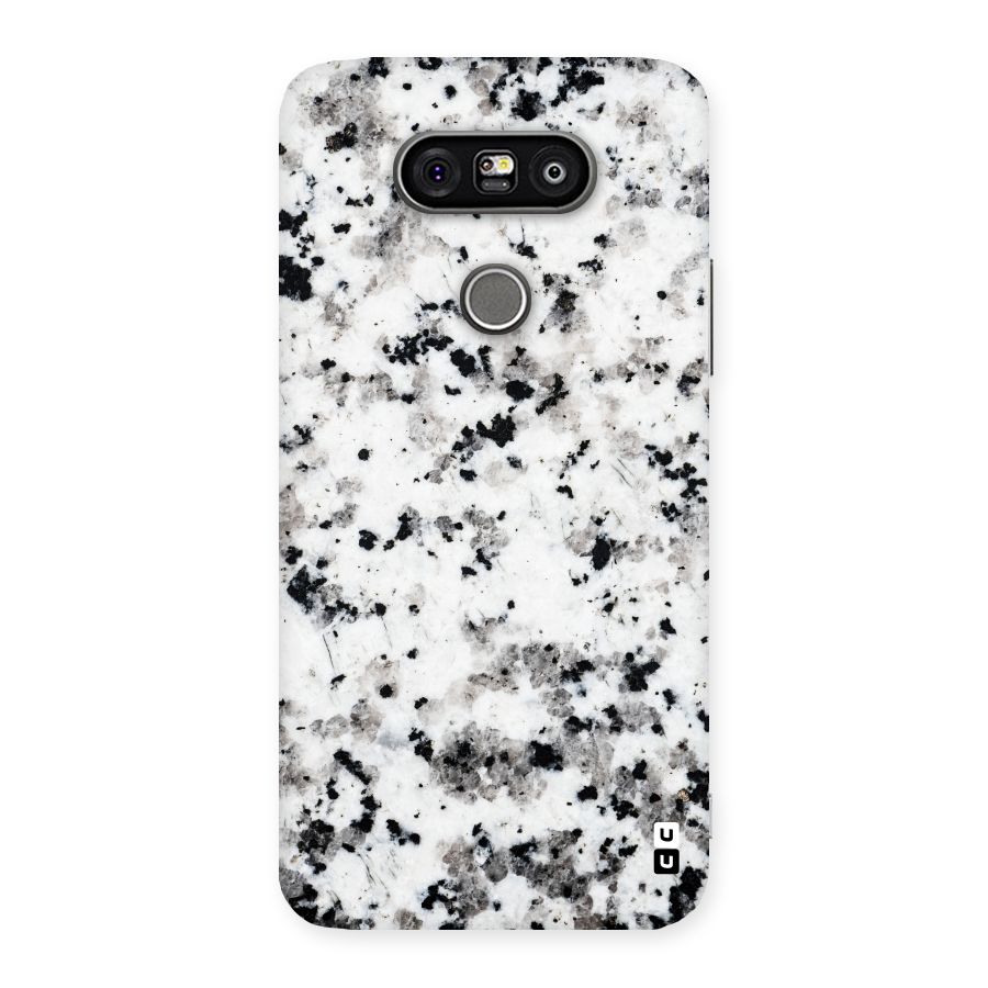 Charcoal Spots Marble Back Case for LG G5