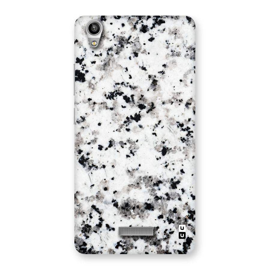 Charcoal Spots Marble Back Case for Lava-Pixel-V1
