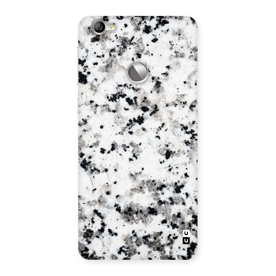 Charcoal Spots Marble Back Case for LeTV Le 1s