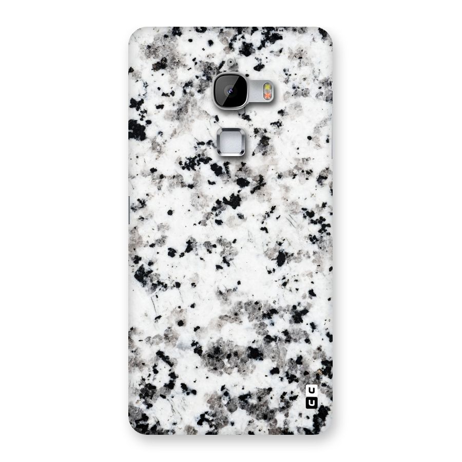 Charcoal Spots Marble Back Case for LeTv Le Max