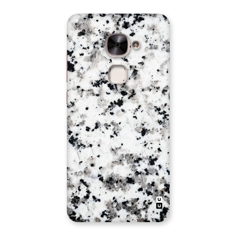 Charcoal Spots Marble Back Case for Le 2