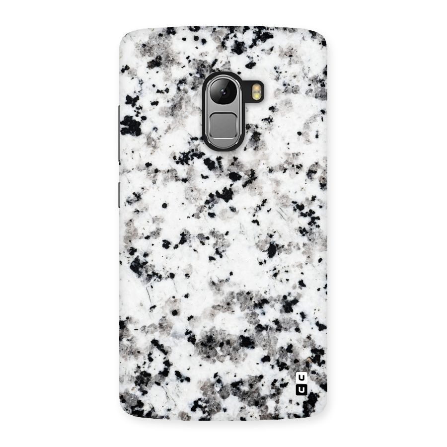 Charcoal Spots Marble Back Case for Lenovo K4 Note