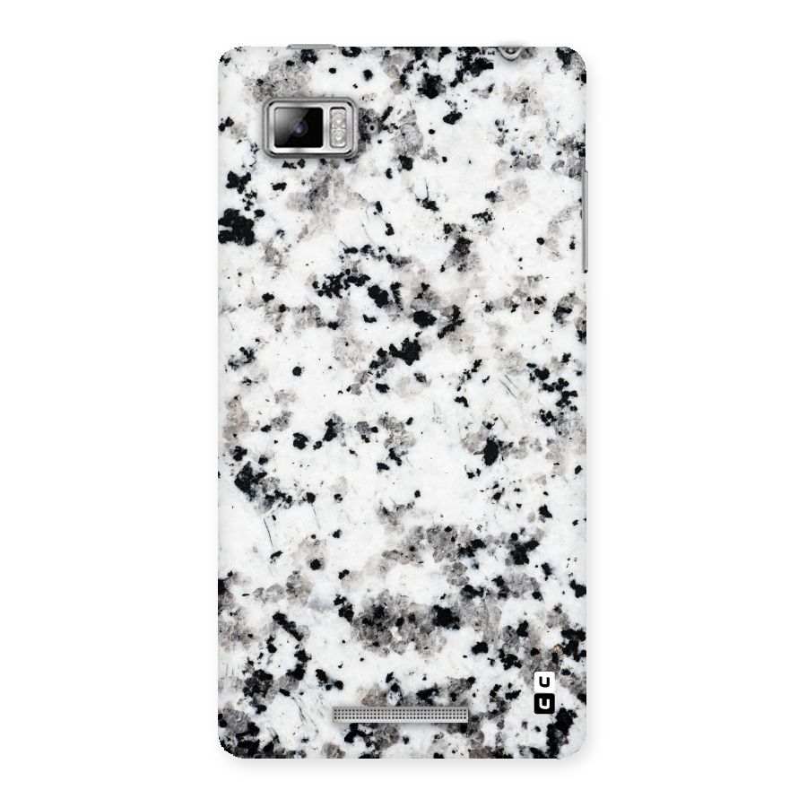 Charcoal Spots Marble Back Case for Lenovo Vibe Z K910
