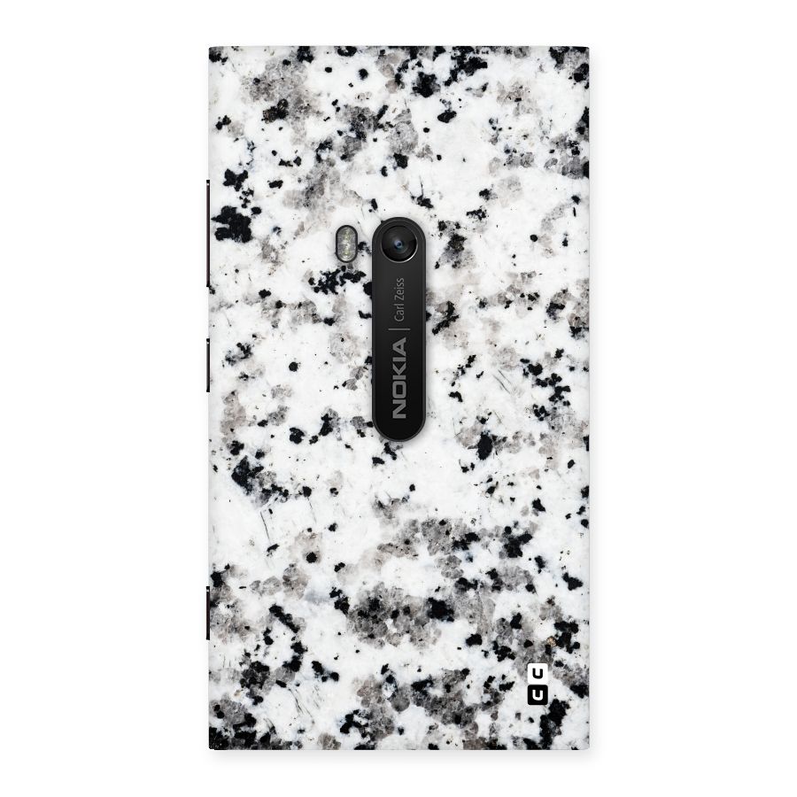 Charcoal Spots Marble Back Case for Lumia 920
