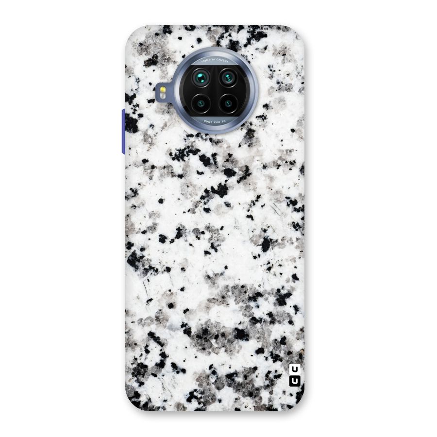 Charcoal Spots Marble Back Case for Mi 10i