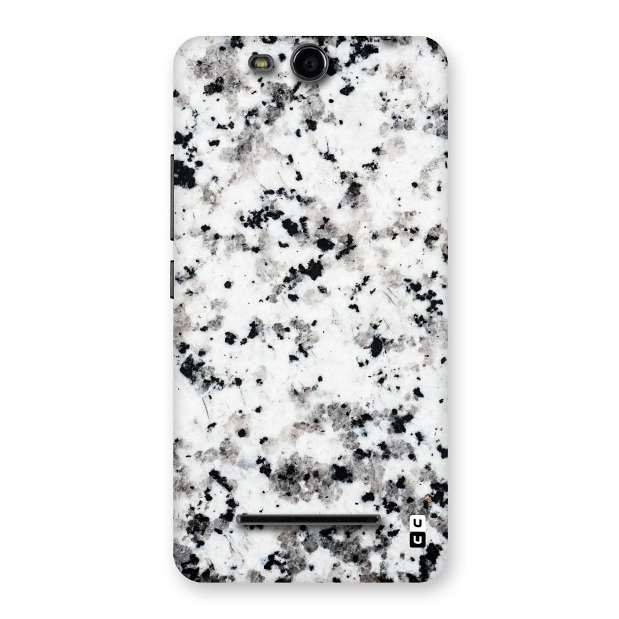 Charcoal Spots Marble Back Case for Micromax Canvas Juice 3 Q392