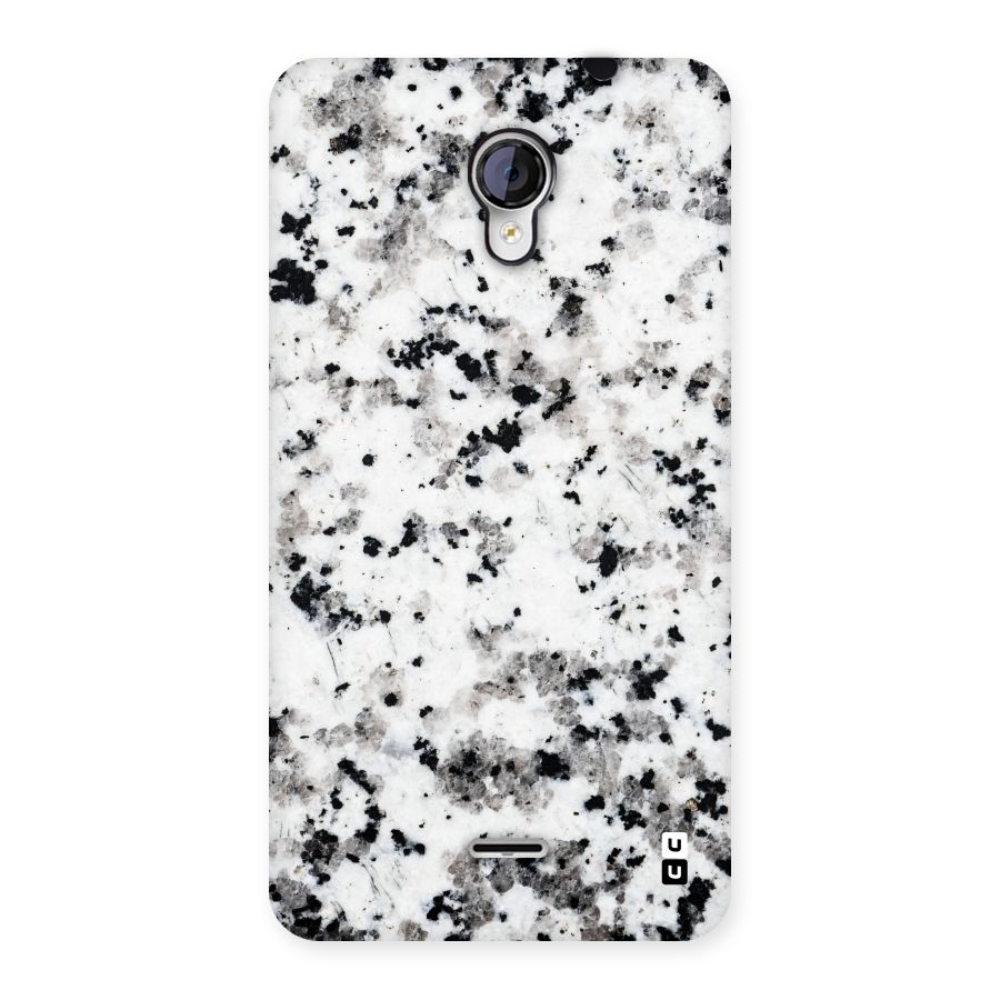 Charcoal Spots Marble Back Case for Micromax Unite 2 A106