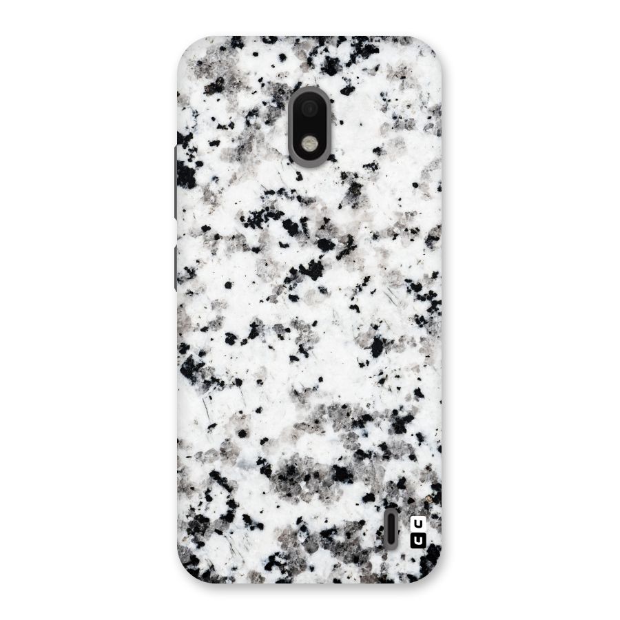Charcoal Spots Marble Back Case for Nokia 2.2