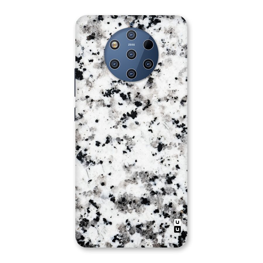 Charcoal Spots Marble Back Case for Nokia 9 PureView