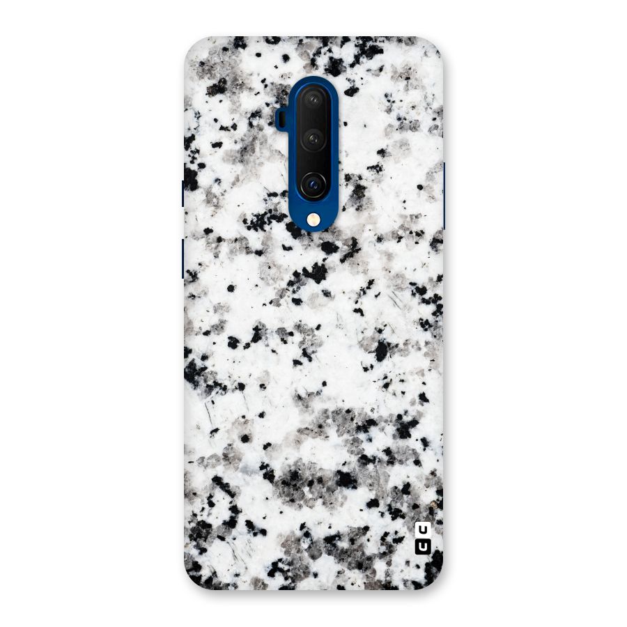 Charcoal Spots Marble Back Case for OnePlus 7T Pro