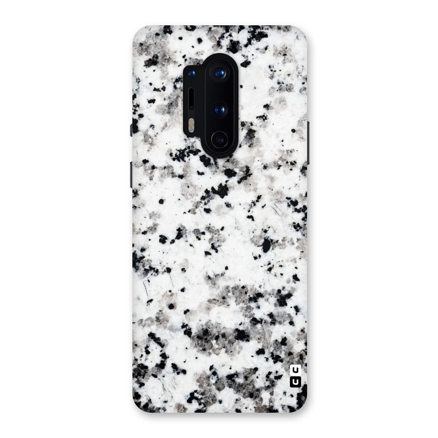 Charcoal Spots Marble Back Case for OnePlus 8 Pro