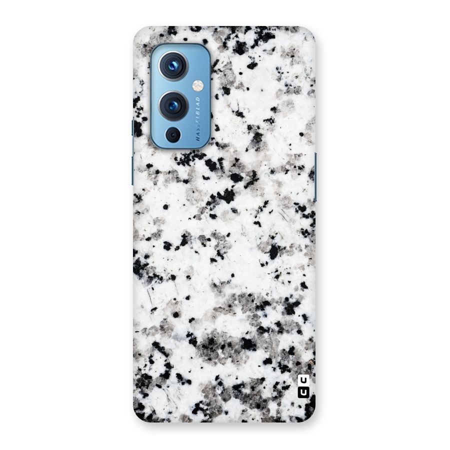 Charcoal Spots Marble Back Case for OnePlus 9