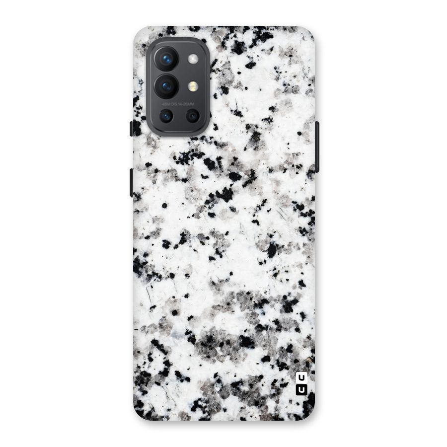 Charcoal Spots Marble Back Case for OnePlus 9R