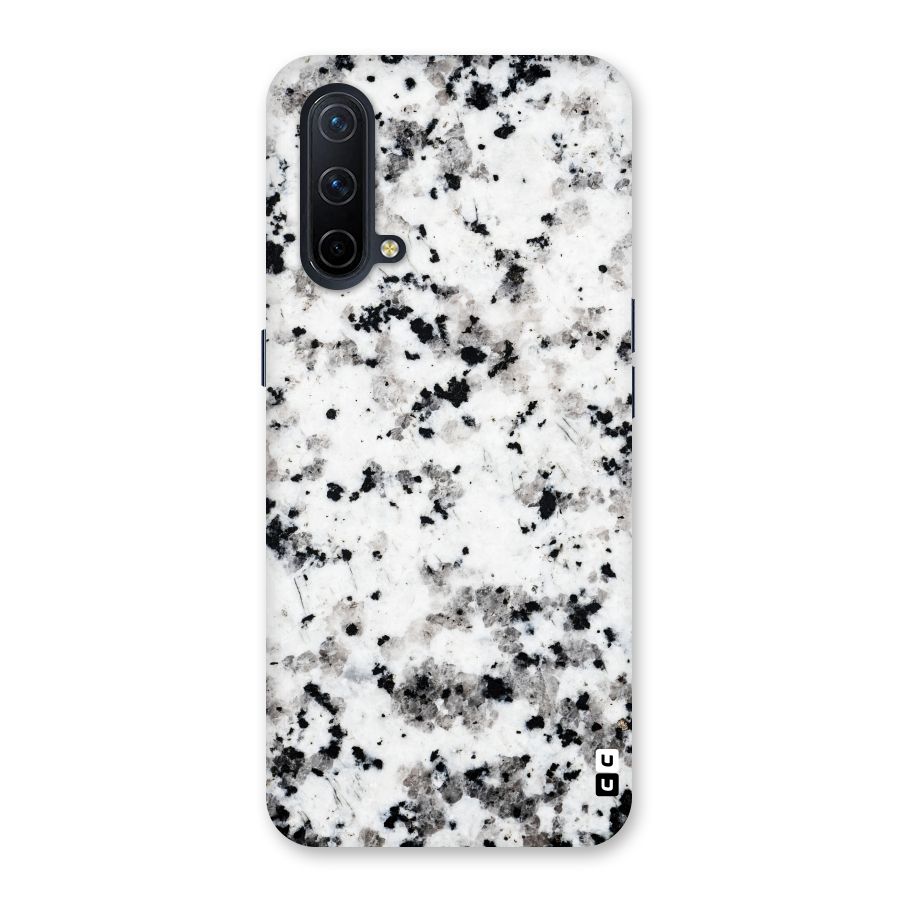 Charcoal Spots Marble Back Case for OnePlus Nord CE 5G
