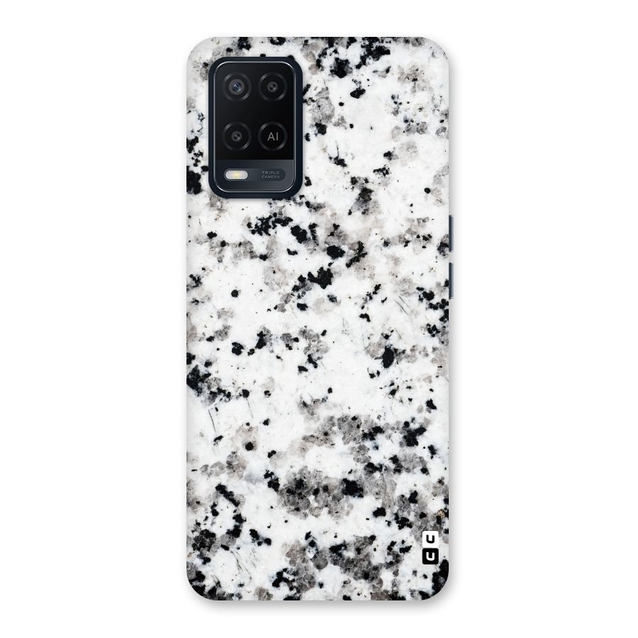 Charcoal Spots Marble Back Case for Oppo A54