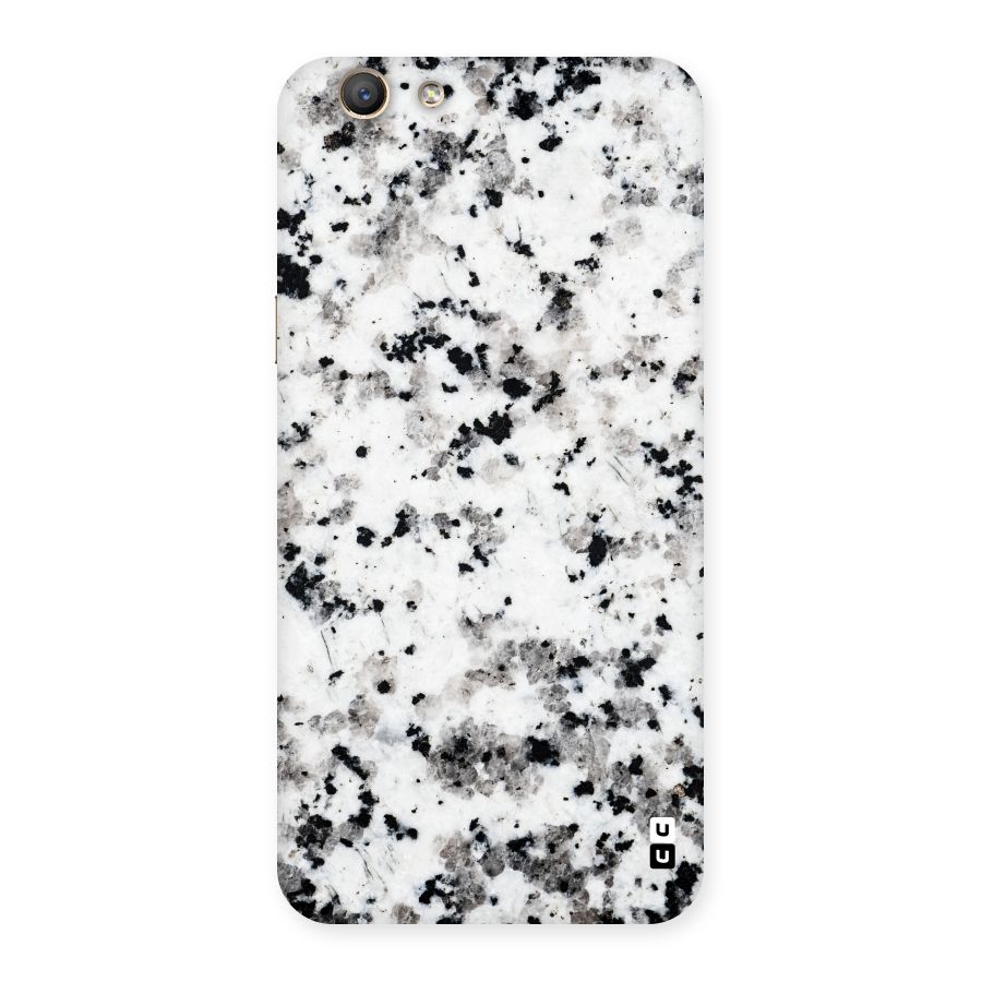 Charcoal Spots Marble Back Case for Oppo A59