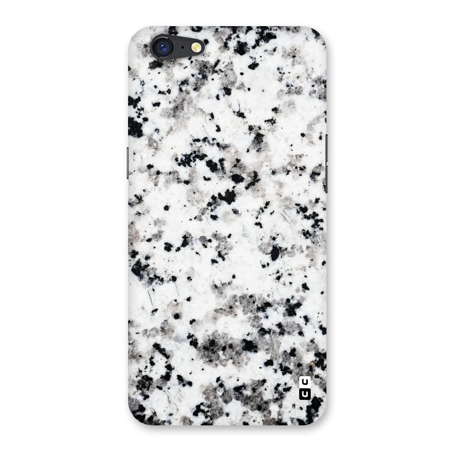 Charcoal Spots Marble Back Case for Oppo A71