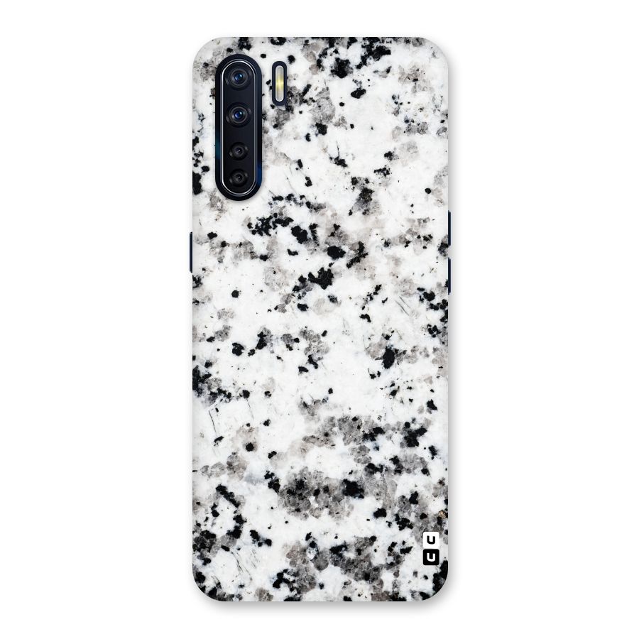 Charcoal Spots Marble Back Case for Oppo F15