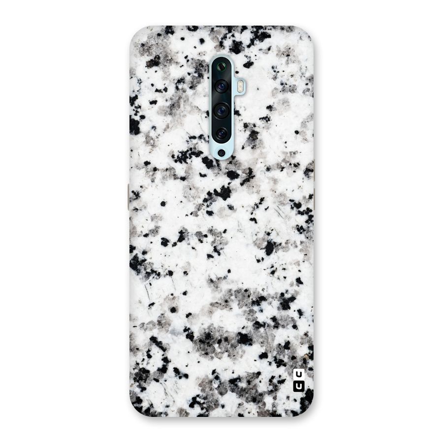 Charcoal Spots Marble Back Case for Oppo Reno2 Z