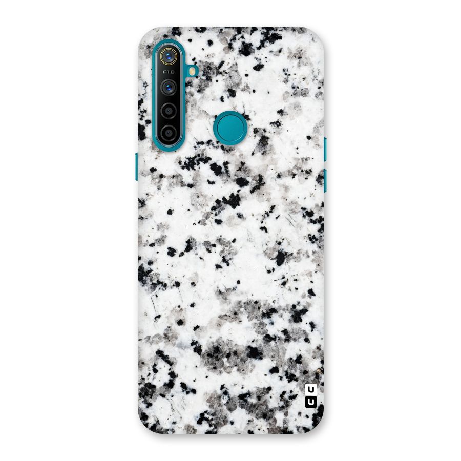 Charcoal Spots Marble Back Case for Realme 5i