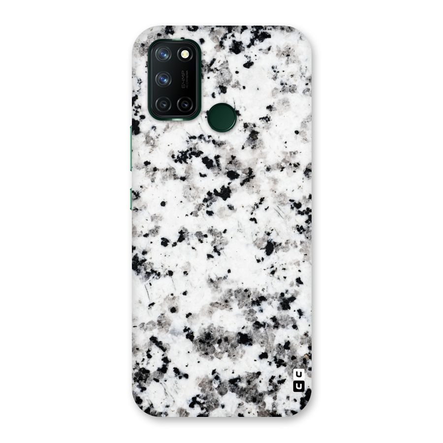 Charcoal Spots Marble Back Case for Realme 7i