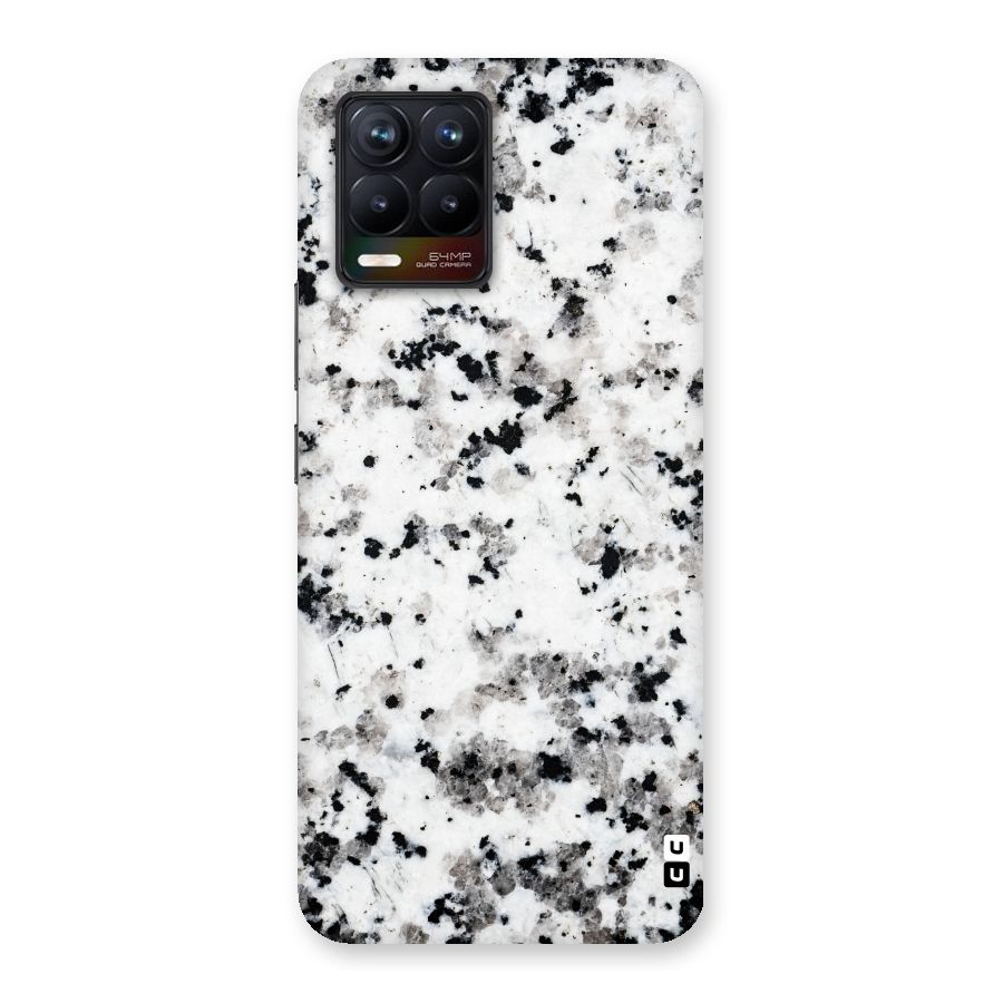 Charcoal Spots Marble Back Case for Realme 8