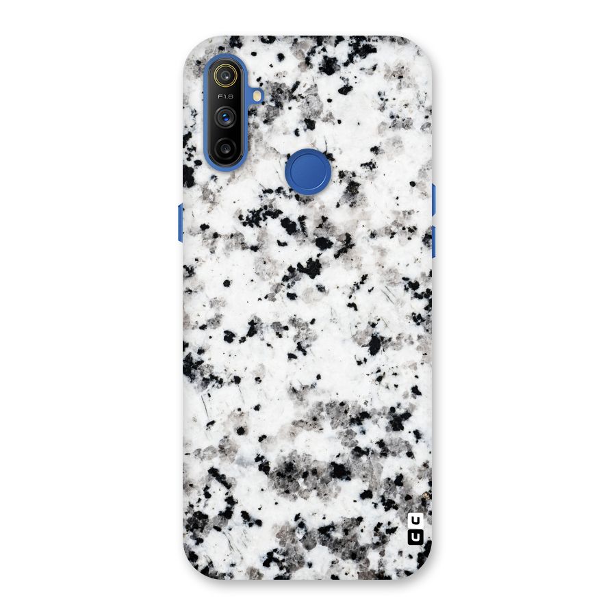 Charcoal Spots Marble Back Case for Realme Narzo 10A