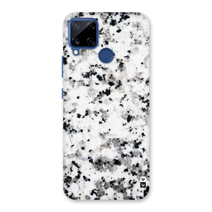 Charcoal Spots Marble Back Case for Realme Narzo 30A
