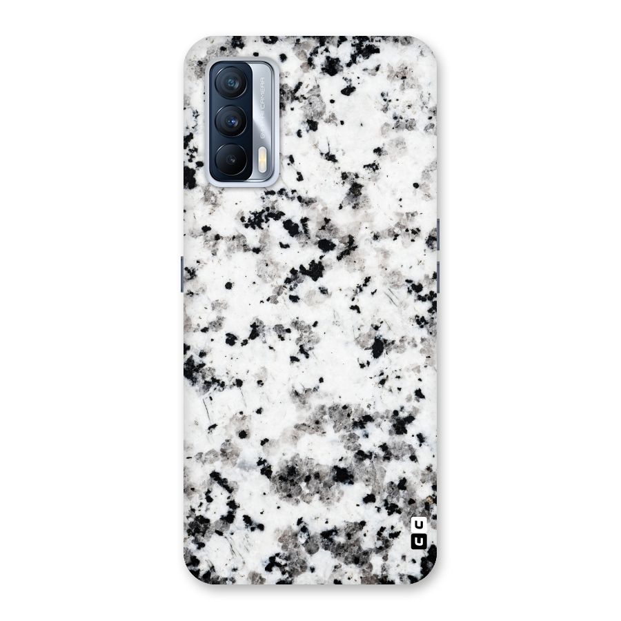 Charcoal Spots Marble Back Case for Realme X7
