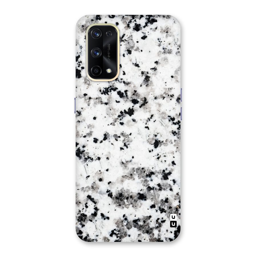 Charcoal Spots Marble Glass Back Case for Realme X7 Pro