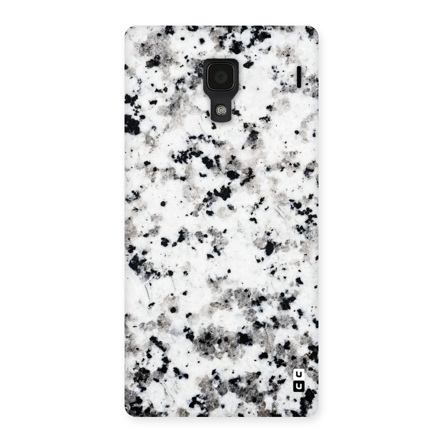 Charcoal Spots Marble Back Case for Redmi 1S
