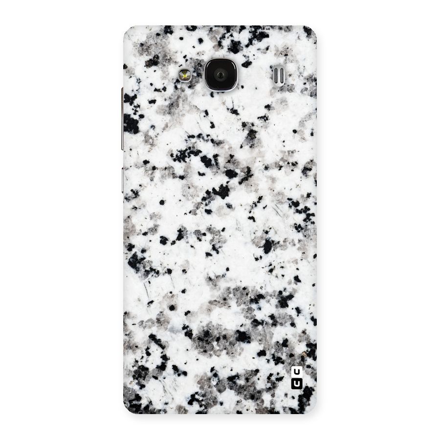 Charcoal Spots Marble Back Case for Redmi 2s