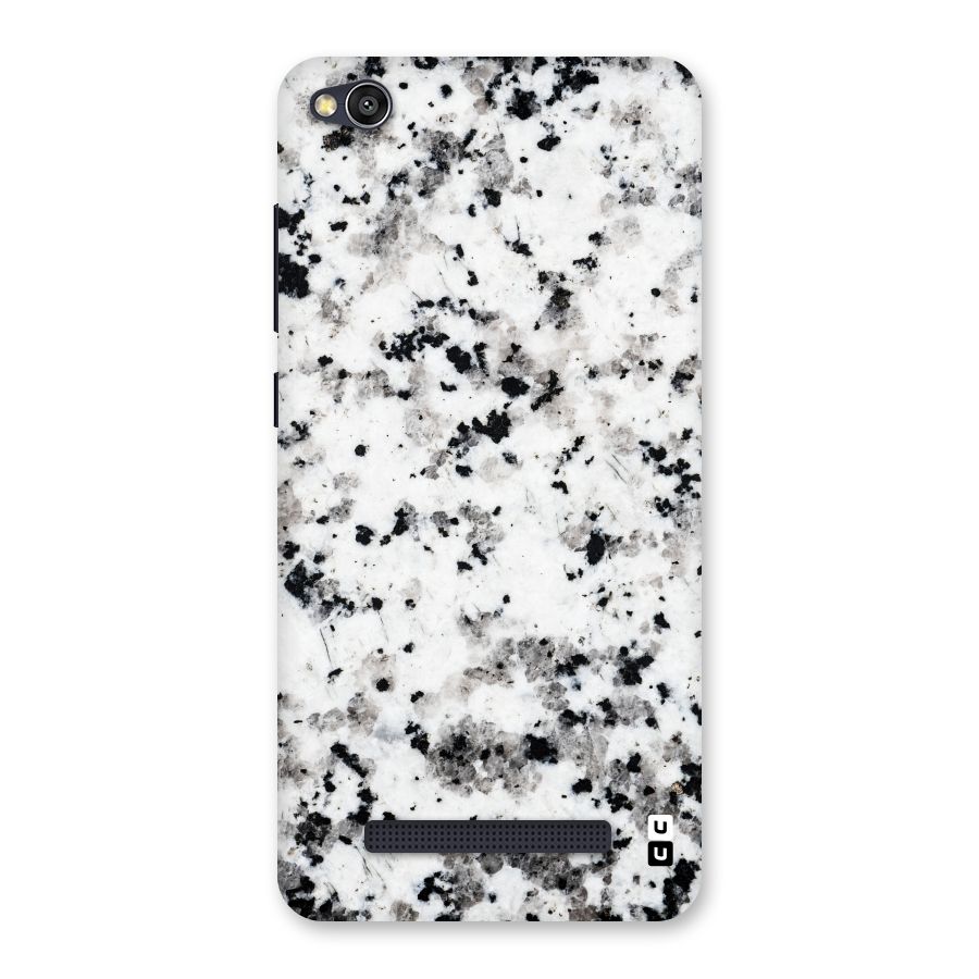 Charcoal Spots Marble Back Case for Redmi 4A