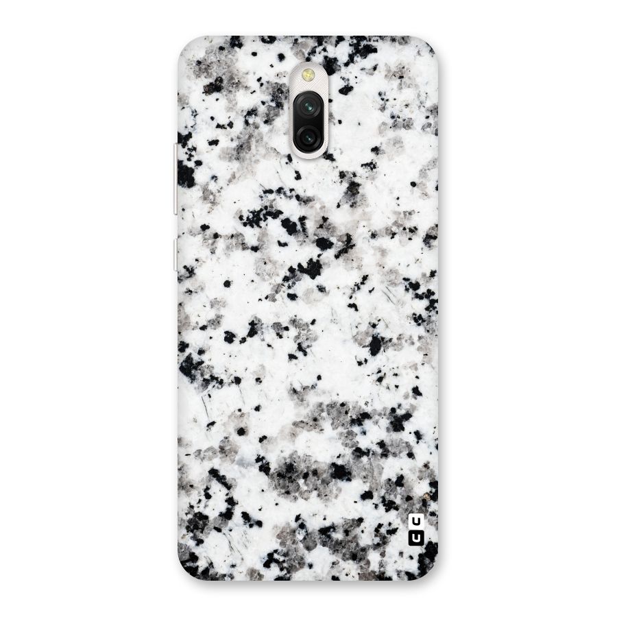 Charcoal Spots Marble Back Case for Redmi 8A Dual