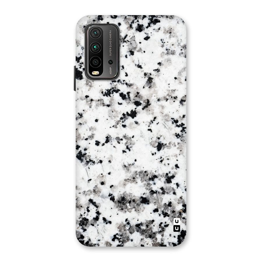 Charcoal Spots Marble Back Case for Redmi 9 Power